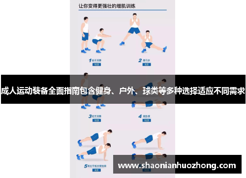 成人运动装备全面指南包含健身、户外、球类等多种选择适应不同需求